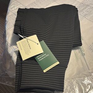 HALARA Charcoal Striped Leggings